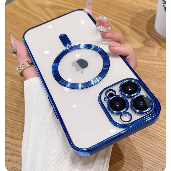 Wireless Charging Transparent Magsafe Case For iPhone 14 13 12 11 Pro Max X XR - Picture 14 of 14